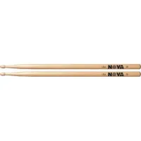 VIC FIRTH N2B - барабанные палочки 2B с деревянным наконечником, материал - орех, длина 16 1/4', диаметр 0,630', серия NOVA