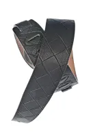 25LWV-01 Кожаный ремень для гитары, рисунок «Large Basket Weave», черный, Planet Waves