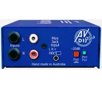 ARX DI Plus  Активный двухканальный DI Box. Входные разъемы 2хRCA или стерео miniJack, выходные разъемы XLR