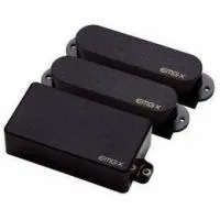 SAX/SAX/89X Black Комплект звукоснимателей 2 сингла EMG-SAX+хамбакер EMG-89X. Магнит: Алнико