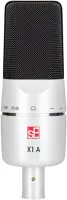 SE ELECTRONICS X1 A WB - Конденсаторный студийный микрофон. Универсальный вокально-инструментальный.20 Гц - 20 кГц.Комплектуется: резьбовым адаптером, поворотным зажимом, цвет белый