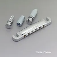 Gotoh ge101a-c  струнодержатель stop bar, алюминий, хром