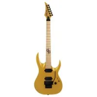 Solar guitars ab2.6frg  электрогитара, hh, клён/ клён, махагони, floyd rose, цвет золотой