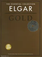 MusicSales CH78727 - THE EASY PIANO COLLECTION ELGAR GOLD EASY PIANO BOOK/CD