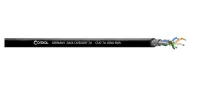 Cordial CCAT 7A LONG-RUN кабель Ethernet  cat7a, 23AWG, Ø8.2мм,бухта 100м, черный