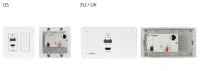 Kramer [wp-789r/eu-80/86(w)] приемник hdmi, rs-232, ик по витой паре hdbaset; поддержка 4к60 4:2:0, poe