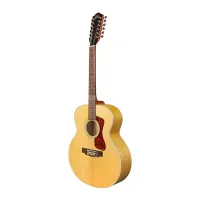GUILD F-2512E Maple 12-string, гитара электроакустическая 12-струнная, форма корпуса - джамбо, цвет - натуральный, верхняя дека