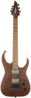 JACKSON MM JUGGERNAUT HT 6 FM AMB TGR EYE Электрогитара именная Misha Mansoor, цвет коричневый