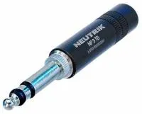 Neutrik NP3TB-B Разъем B-Gauge 1/4", черный, металлический корпус