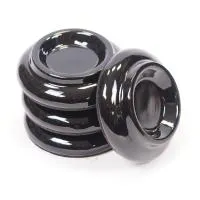 Комплект чашек для пианино Palette деревянные, черные (4 шт)