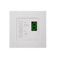 AUDAC DW3018/W Настенная панель управления матрицей M2 стандарта 45х45 мм. RJ45. Цвет: Белый