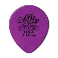 Dunlop 413r114 tortex teardrop 72pack  медиаторы, толщина 1.14 мм, 72 шт.