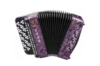 BN-46-PR Баян ученический "Тула" 77/46x37-II, фиолетовый, Тульская Гармонь