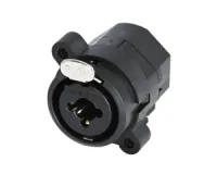 Rean RCJ6FI-V- 3-контактный разъем XLR  "мама" комбинированный с разъемом  1/4" стерео Jack "мама"