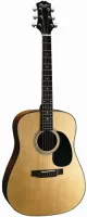 Acoustic guitar Peerless PD-50E - Dreadnought acoustic guitar with laminated mahogany body, mahogany neck and rosewood fretboard. Built-in Fishman classic 4T pickup system.