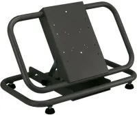 Euromet 08300  Складная напольная стойка с колёсами для крепления плазменной или ЖК панели, цвет антрацит.