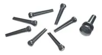 Planet waves pw-ps9  пробка струнодержателя цвет черный, комплект