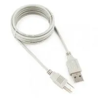 USB 2.0 CC-USB2-AMBM-6 удлинитель, AM/BM, 1.8м, серый, пакет- Кабель