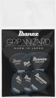 Ibanez PPA16XSG-DB Flat Pick (6pcs/set) Sand Grip Model комплект медиаторов, 6 шт.
