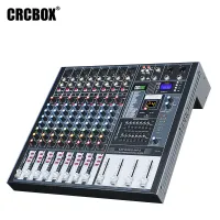 MR-8300/Аналоговый микшер, 8 входов, 3-полосный эквалайзер, Bluetooth/CRCBOX