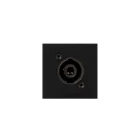 Audac CP45SPES/B- Модуль настенной панели speakON (вилка) – Phoenix, черный