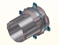 ETC S4 Standard/EDLT Source Four LED shutter barrel (S4LED-SB) Модуль шторок для установки линзового модуля EDLT на прожектор ETC Source Four LED Series 3. Цвет корпуса - черный.