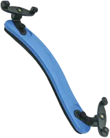 Viola shoulder rest Viva Original 40VA1 - Мостик для альта 14-16.5 дюймов с пластиковой опорой на плечо, с черными вилками и поворотными оконечниками. Цвет голубой