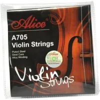 Alice a705 4/4  струны для скрипки 4/4, сталь, обмотка - никелевый сплав (ni-fe)