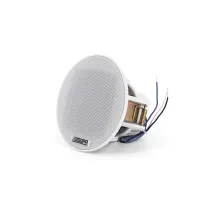 DSPPA DSP-3011 Потолочный громкоговоритель, 6 Вт,  100В, 120 - 18000 Гц. 93 дБ/Вт/м. Цвет белый. Корус пластик. Вес 0,5 кг