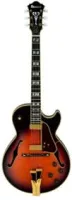 Ibanez GB10 BROWN SUNBURST электрогитара полуакустическая с кейсом