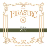 Violin A string Pirastro Oliv 13 1/2 211241 - Wound gut string A2, gauge 13 1/2 PM