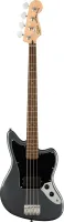 FENDER SQUIER Affinity Jaguar Bass H LRL CFM бас-гитара, цвет серый металлик