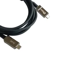 Qtex HOC-USB-CC-2- Активный гибридный кабель USB-C 3.1 (вилка-вилка), 2 м