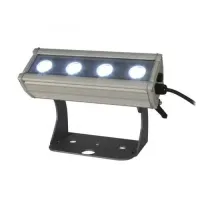 STUDIO DUE ARCHIBAR 16/M RED  art. 1005 Wash LED light fixture. 4 monochromatic (1W each) LEDs groups with quad lenses. Available LEDs colours: cool, neutral or warm white, red, green , blue. IP rate 66.