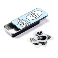 Dunlop BL113T073 Frank Kozik S2 Pick Tin  сувенирный набор медиаторов в пенале, толщина 0.73 мм, 6шт