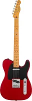FENDER SQUIER 40th ANN Telecaster MN Aged Hardware Satin Dakota Red электрогитара, цвет красный
