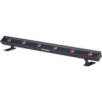 DarkFX Strip 510  ультрафиолетовый световой прибор WASH, 6 х1,9 Вт UV LED, DMX, IP20
