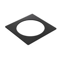 FORMING FUNCTION 9003000109- Металлическая рамка для 1 встраиваемой розетки серии Powerdot, черная