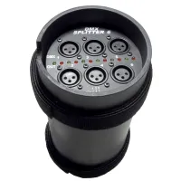 Trusssplit 6
                Сплиттер Trusssplit 6
Сплиттер цифрового сигнала DMX512. 1 вход, 6 выходов. Установка на фермовую конструкцию. Разъёмы 3pin XLR. Вес 1,6 кг. Габариты  67 x 35 x 85 мм.