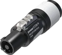 NEUTRIK NAC3FXXB-W-S Кабельный разъем PowerCON, тип A. Для кабеля с наружным диаметром 6-12 мм.