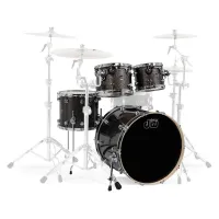 DW PERFORMANCE FINISH PLY Ударная установка 22"-10"-12"-16" без стоек и малого, клён, серая