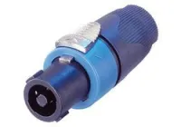 Neutrik NL4F(X/ C)  спикон (Speakon 4), 4-х контактный, Professional