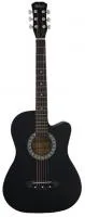Комплект Belucci BC3820 BK (акустическая гитара, медиаторы, чехол, ремень, струны)