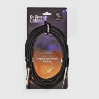 ONSTAGE IC-15 - инструментальный кабель,  6.3 джек моно <-> 6.3 джек моно , длина 4.57м