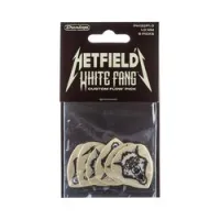 Dunlop ph122p100 white fang 6pack  медиаторы, толщина 1 мм, 6 шт.
