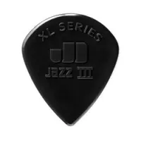Dunlop 47rxls nylon jazz iii xl 24pack  медиаторы, острый кончик, увеличенные, толщина 1.38 мм, черн