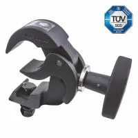KCP-810B, хомут ARCH COUPLER, для труб D 28-51 мм, нагрузка 150 кг, цвет чёрный, KUPO -