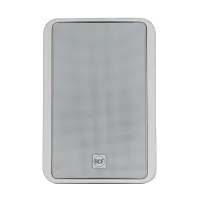 RCF MR 50T W  Корпусной громкоговоритель 5" + 1", мощность 60 Вт/ 8 Ом; 100 В: 40/20/10/5 Вт, 60-20000 Гц, MAX SPL 110 дБ/1м, 110°х100°, 270х187х167 мм, 4 кг, цвет белый, крепеж в комплекте. Поставляется парой, цена за 2 шт.