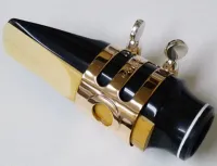 Позолоченная матовая лигатура для альт-саксофона Woodstone Lakey