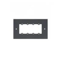 Рамки для модулей-вставок Kramer Electronics [FRAME-2G/EUK(G)] типоразмер EUK 2G (для четырех вставок Insert), цвет серый